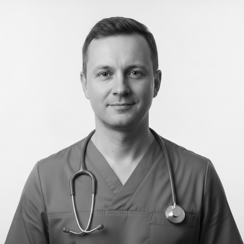 Portrait of Paweł Zieliński, Veterinarian in Toruń